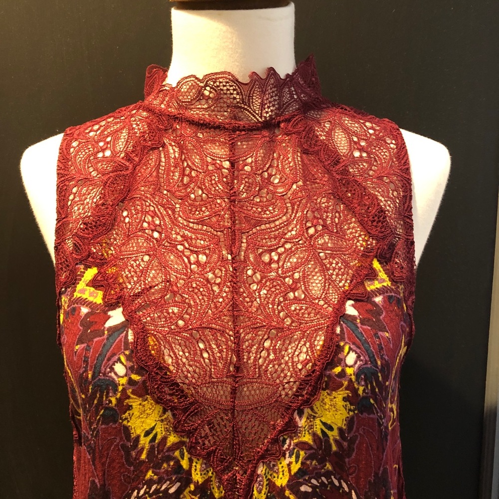 Free People sleeveless tunic, size XS